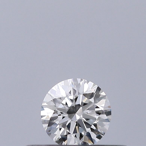 0.19 carat F-VVS1 Excellent cut Natūralus Round Deimantas (1)