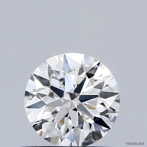 0.51 carat J-VS1 Excellent cut Natūralus Round Deimantas (1)
