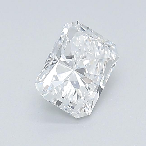 0.6 carat E-VS2 Natūralus Radiant Deimantas (1)