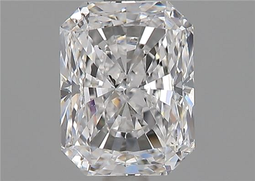 1.54 carat D-SI1 Natūralus Radiant Deimantas (1)