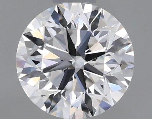 0.7 carat F-VVS2 Very Good cut Natūralus Round Deimantas (1)
