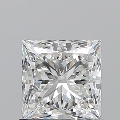 1.02 carat H-SI2 Natūralus Princess Deimantas (1)