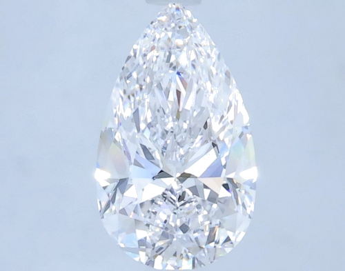 1.15 carat D-IF Natūralus Pear Deimantas (1)