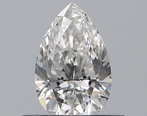0.34 carat E-VVS2 Natūralus Pear Deimantas (1)