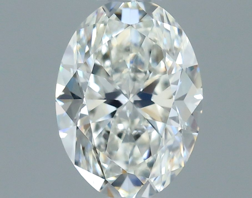0.4 carat G-VVS1 Natūralus Oval Deimantas (1)