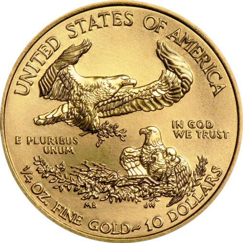 1/4 oz Американский Орел золотая монета (разные годы выпуска) (1)