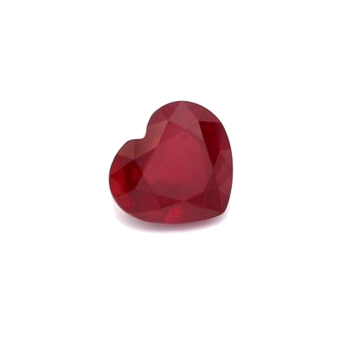 2.37 carat RED BRILLIANTSTEP cut Heart Rubinas (1)