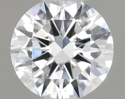 0.2 carat D-VVS2 Very Good cut Natūralus Round Deimantas (1)