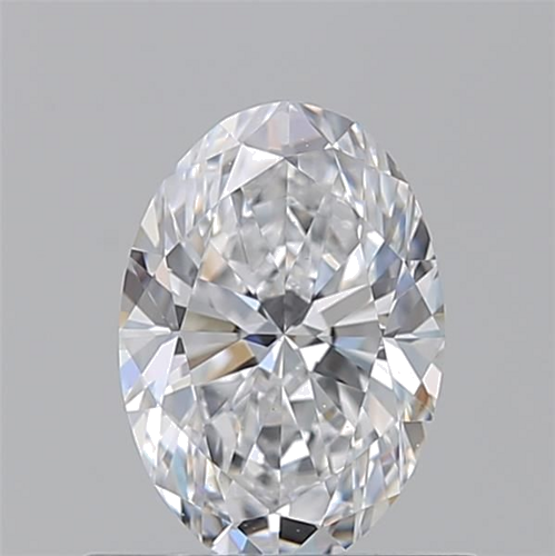 0.7 carat D-VS2 Natūralus Oval Deimantas (1)