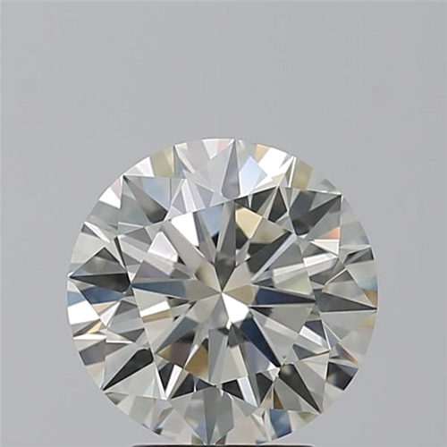 3.02 carat I-SI1 Excellent cut Natūralus Round Deimantas (1)