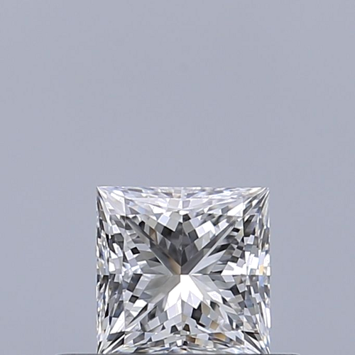 0.4 carat D-VVS2 Natūralus Princess Deimantas (1)
