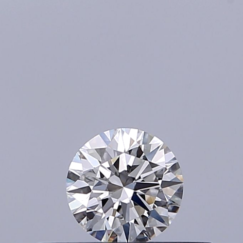 0.22 carat F-VVS1 Excellent cut Natūralus Round Deimantas (1)