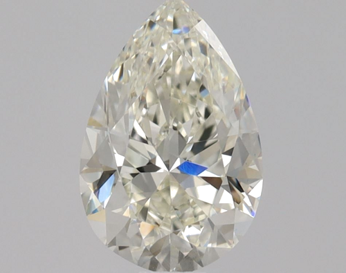 0.7 carat K-VVS2 Natūralus Pear Deimantas (1)