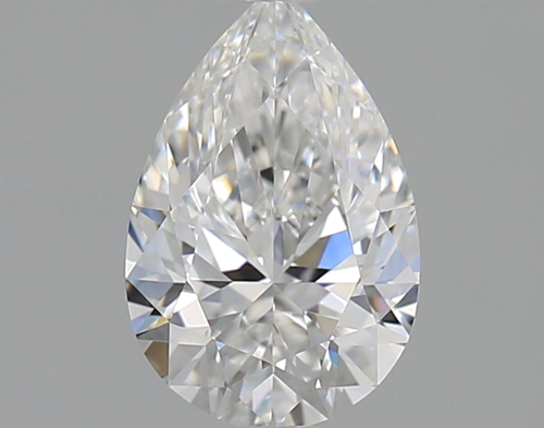 0.7 carat E-VVS1 Natūralus Pear Deimantas (1)