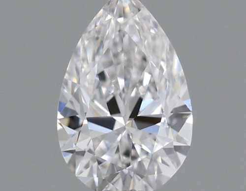 0.3 carat D-VS2 Natūralus Pear Deimantas (1)