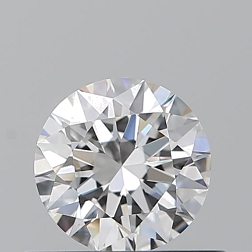 0.5 carat F-VVS1 Excellent cut Natūralus Round Deimantas (1)