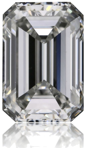 0.35 carat G-VVS2 Natūralus Emerald Deimantas (1)