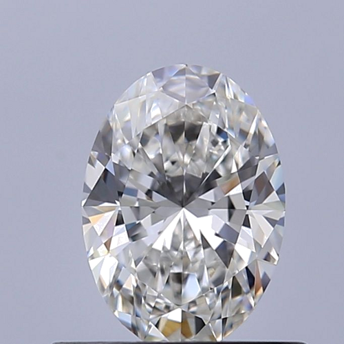 0.51 carat G-VVS1 Natūralus Oval Deimantas (1)