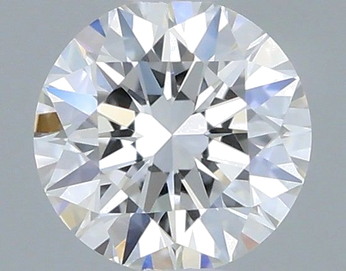 0.19 carat F-VVS1 Excellent cut Natūralus Round Deimantas (1)