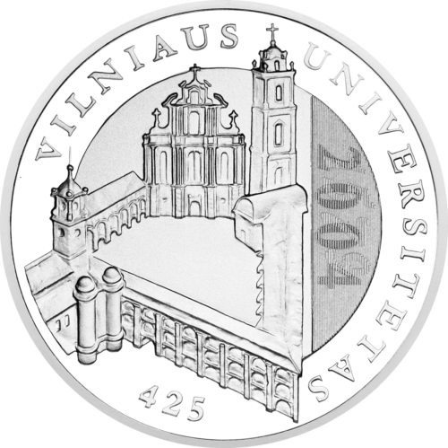 2004 Lietuva Viļņas Universitāte 50 lita monēta (1)
