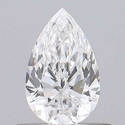 0.5 carat E-VS2 Natūralus Pear Deimantas (1)