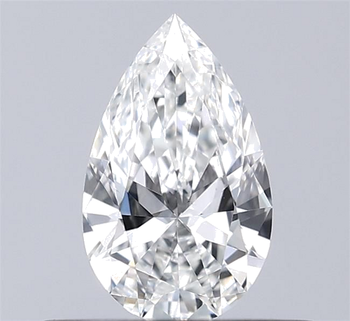 0.35 carat G-IF Natūralus Pear Deimantas (1)
