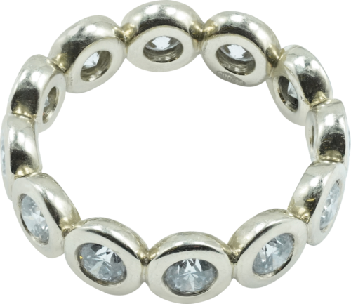 Златен пръстен с диаманти CIRCLE OF LIFE (1)