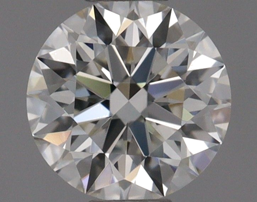 0.41 carat H-VVS1 Excellent cut Natūralus Round Deimantas (1)