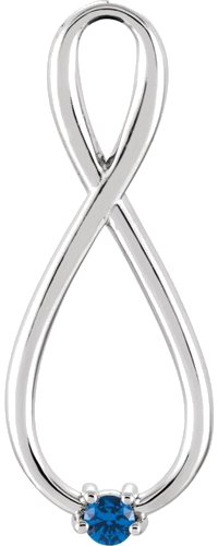 Pakabukas „Family Infinity-Inspired“ 585 Baltojo Aukso Round 3mm (3)