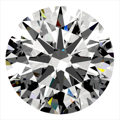0.6 carat G-VS2 Excellent cut Natūralus Round Deimantas (1)