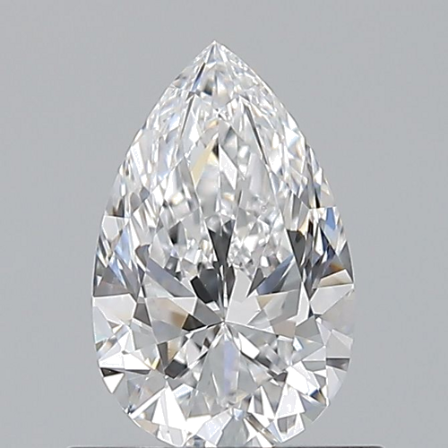 0.66 carat D-VS2 Natūralus Pear Deimantas (1)