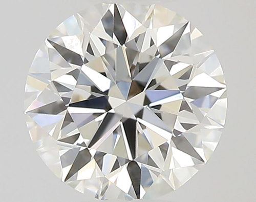 0.52 carat H-VVS1 Excellent cut Natūralus Round Deimantas (1)