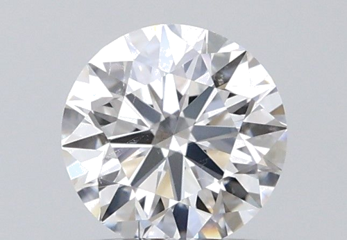 0.6 carat D-SI2 Excellent cut Natūralus Round Deimantas (1)