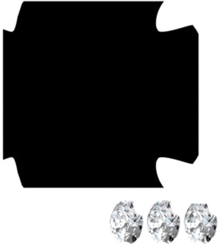 Sterling Silver 7x5 mm Emerald .025 CTW Natural Diamond Semi-Set 18  Necklace (6)