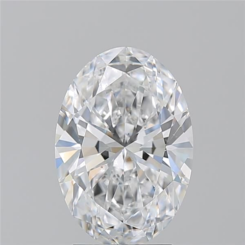 3.04 carat D-SI1 Natūralus Oval Deimantas (1)