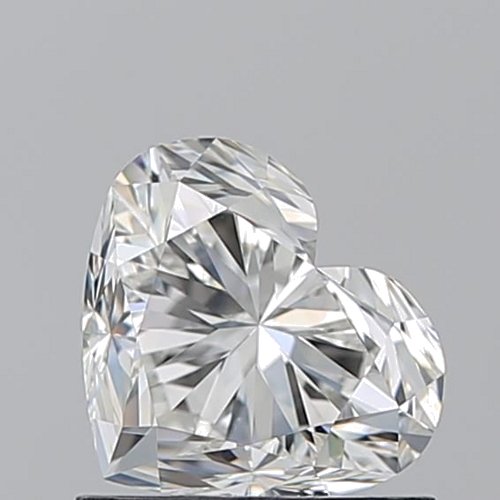 1.02 carat I-VVS2 Natūralus Heart Deimantas (1)