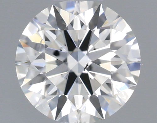 0.52 carat I-SI1 Excellent cut Natūralus Round Deimantas (1)