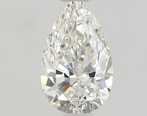 0.5 carat G-IF Natūralus Pear Deimantas (1)