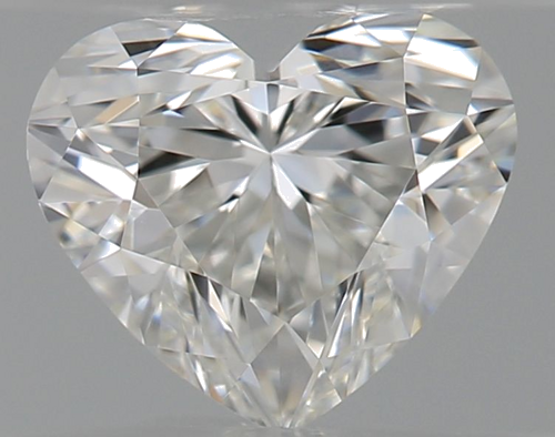 0.42 carat G-VVS1 Natūralus Heart Deimantas (1)