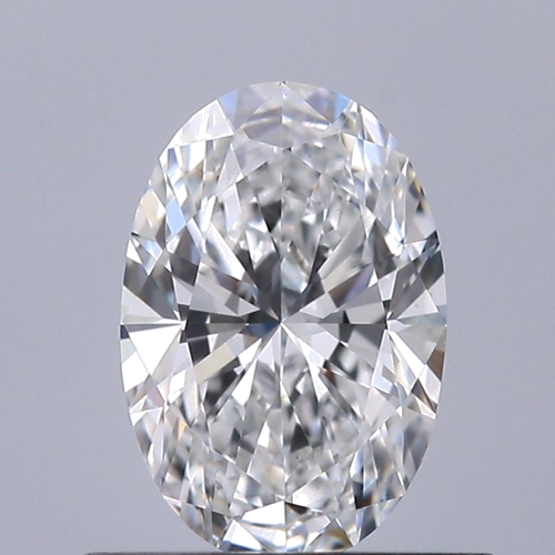 0.52 carat E-VS1 Natūralus Oval Deimantas (1)