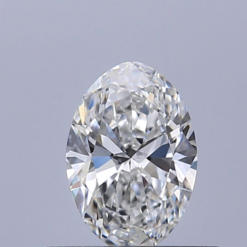 0.4 carat F-VVS1 Natūralus Oval Deimantas (1)