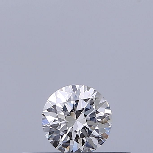 0.19 carat D-VVS2 Excellent cut Natūralus Round Deimantas (1)