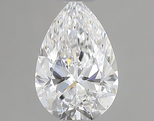0.5 carat E-SI1 Natūralus Pear Deimantas (1)