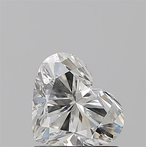 1.01 carat I-VS2 Natūralus Heart Deimantas (1)