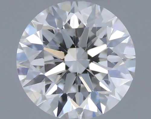 0.19 carat F-VVS2 Very Good cut Natūralus Round Deimantas (1)