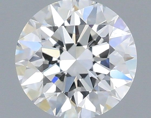 0.5 carat F-VVS1 Excellent cut Natūralus Round Deimantas (1)