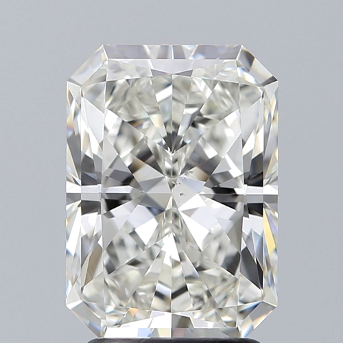 2.51 carat H-SI1 Natūralus Radiant Deimantas (1)
