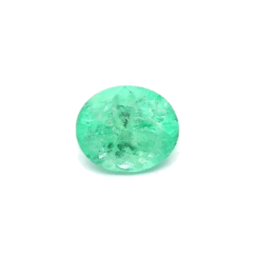 1.99 carat GREEN MODIFIEDBRILLIANT cut Oval Smaragdas (1)