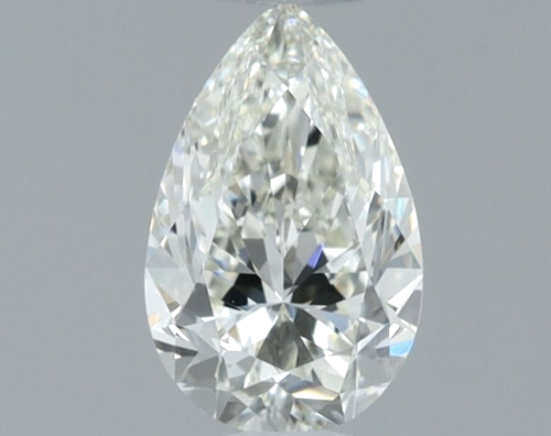 0.6 carat K-VVS2 Natūralus Pear Deimantas (1)