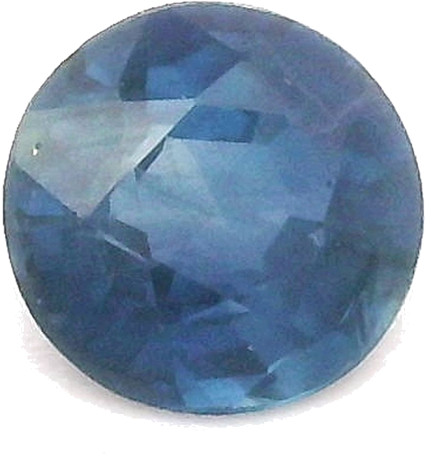 0.37 carat BLUE Round Safyras (1)